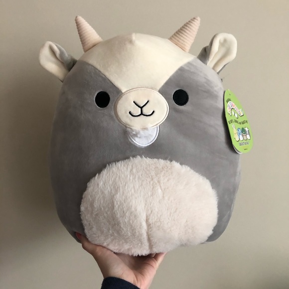 Squishmallows Other - NWT  12” Fuzzy Belly Walker the Goat Squishmallow